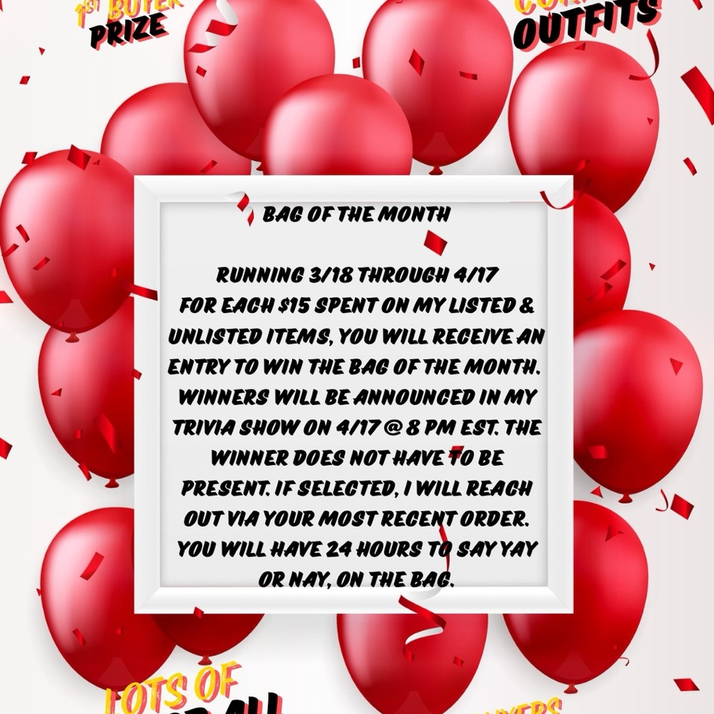Bag of the Month Show Notes